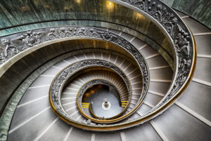 Bramante Staircase in Vatican City Bramante Staircase in Vatican City